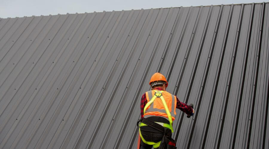 Professional metal roof installation services in Tougaloo, MS